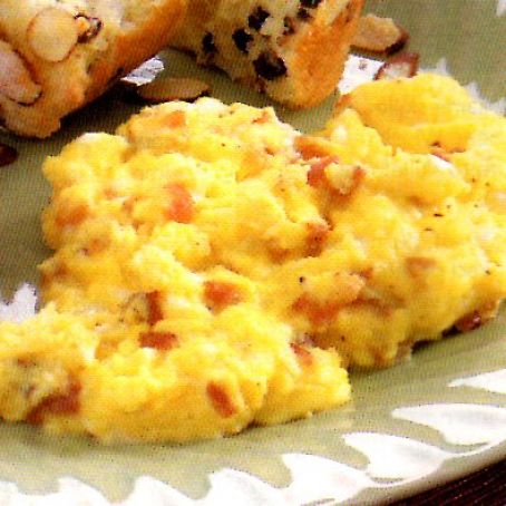 Cream Cheese Scrambled Eggs