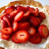 Strawberry Cream Puff Cake