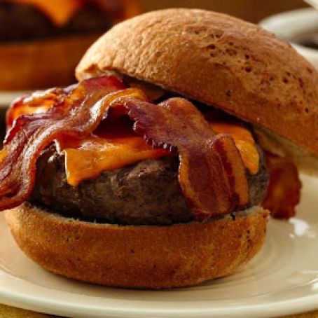 Bacon Cheddar French Onion Burgers