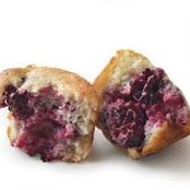 Blackberry Cornbread Muffins