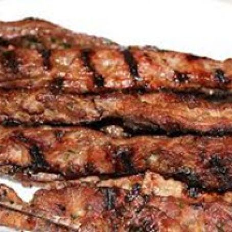 Flank Steak w/Mushroom Sauce