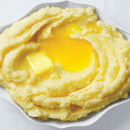 Mashed Potatoes Extra-Buttery