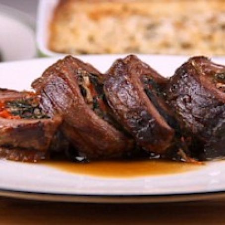 GREENS STUFFED BRISKET