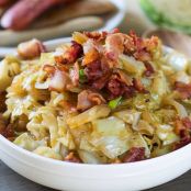 Sweet and Sour #Cabbage with #Bacon.