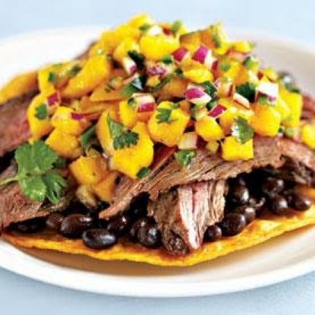 Skirt Steak Tostadas