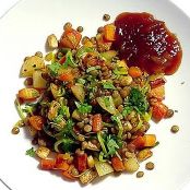 Vegetarisk pytt med linser