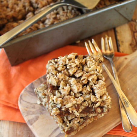 Gluten-Free Pumpkin Date Bars