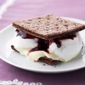 White Chocolate & Blackberry S'mores