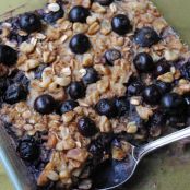 Blueberry & Raspberry Baked Oatmeal