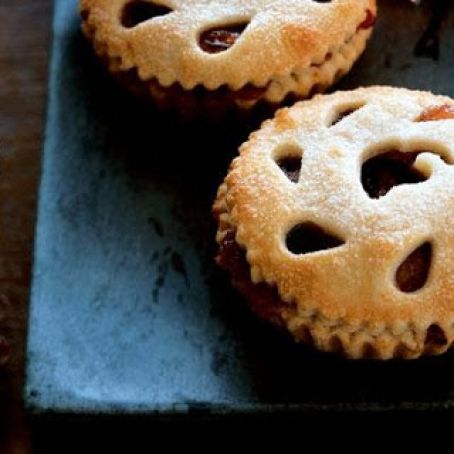 SOUR CHERRY & PEAR TARTLETS