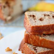 Banana Walnut Bread, Grain and Sugar Free
