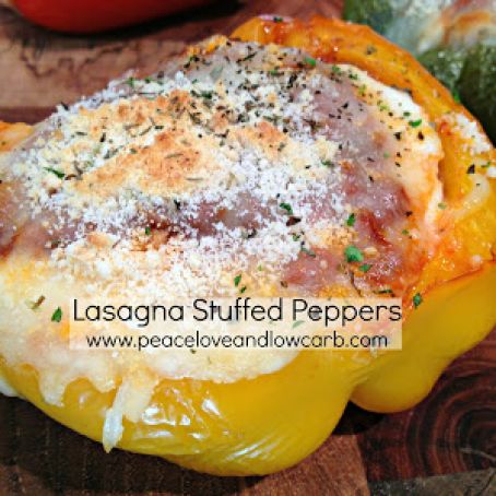 LASAGNA STUFFED PEPPERS