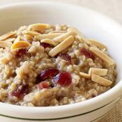 PointsPlus Cranberry-Maple Slow Cooker Oatmeal