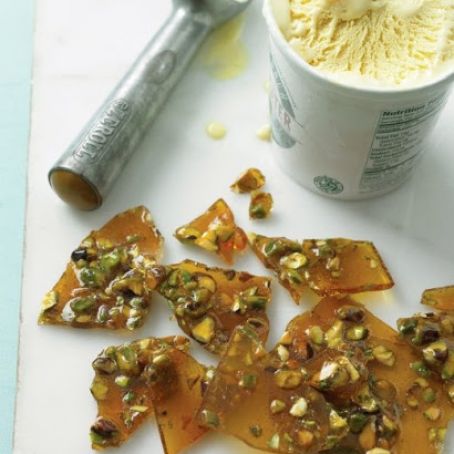 Passover Pistachio Brittle