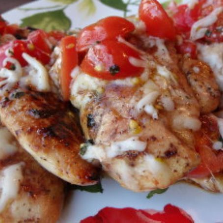 Simple Bruschetta Chicken