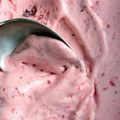 NO COOK STRAWBERRY ICE CREAM