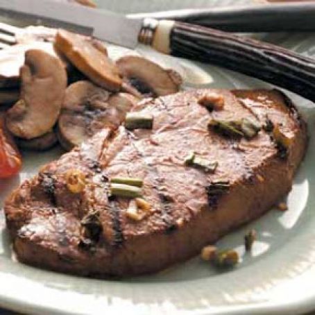 Marinated Sirloin Steaks for 2