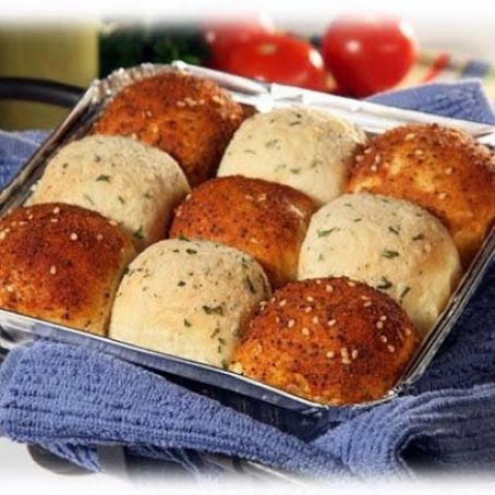 Savory Checkerboard Rolls