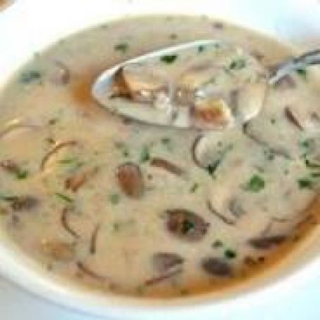 Fresh Wild Mushroom Soup