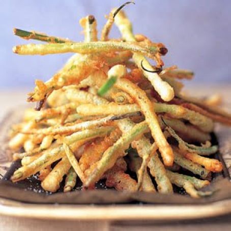 Batter-Fried Scallions