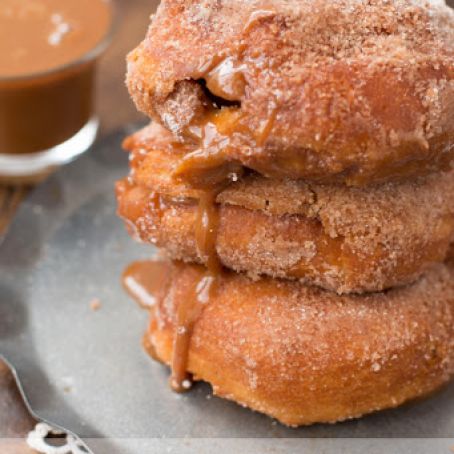 Dulce de Leche Churro Donuts