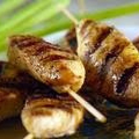 Chicken Skewers with Peanut Sauce