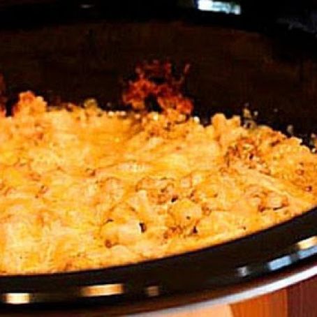 Crock Pot Cheese Potato Beef Casserole