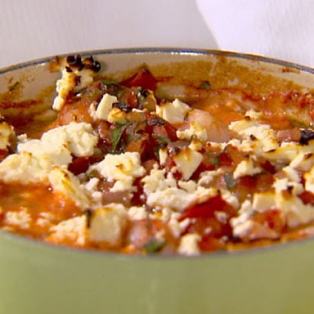 SHRIMP-Baked Shrimp with Tomatoes and Feta