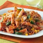 Cheesy Chicken & Salsa Skillet