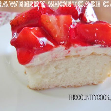 Strawberry Shortcake Cake