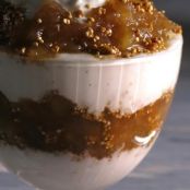 Applesauce Parfaits with Yogurt and Crispy Quinoa
