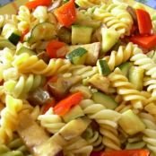 ENSALADA DE VEGETALES Y FIDEOS