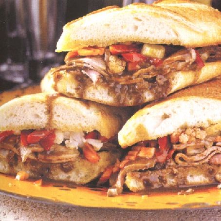Chicago Italian Beef Sandwich