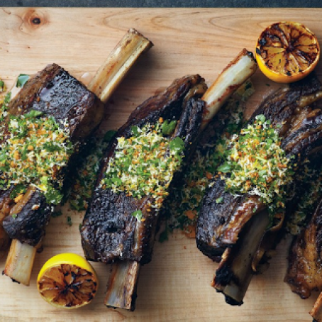Slow-Cooked Short Ribs with Gremolata