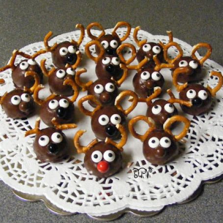 Reindeer Cookie Balls