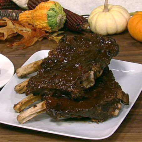Chew:  Tim Love's Texas Beef Ribs