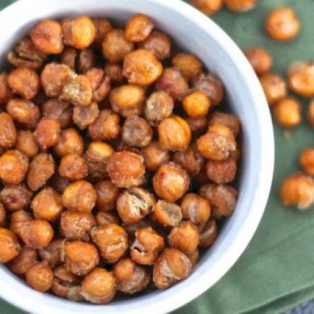 CHICKPEAS, OVEN ROASTED [VEGAN, GLUTEN-FREE]