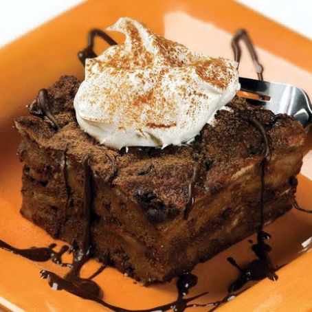 Double Chocolate Bread Pudding