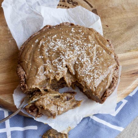 Cinnamon Caramel Protein Tart