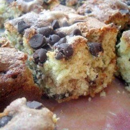 Chocolate Chip Sour Cream Cake