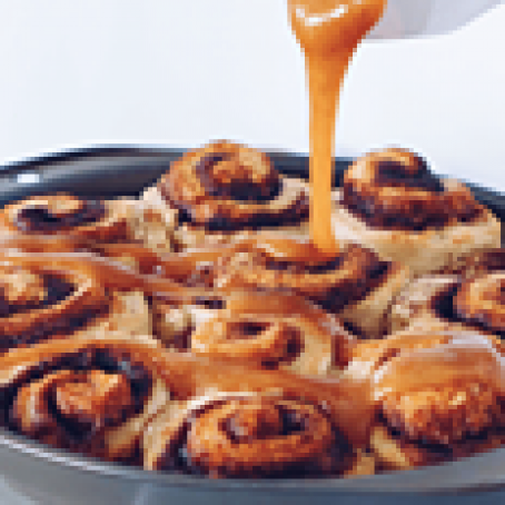 SALTED CARAMEL 30-MINUTE CINNAMON ROLLS