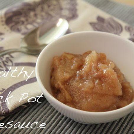 Applesauce, Healthy Crock Pot
