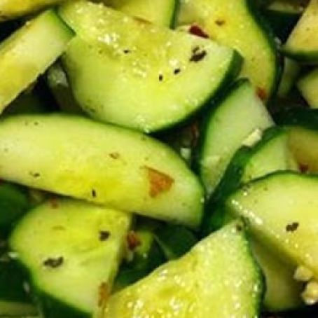 Sweet 'n Spicy Cucumber Salad