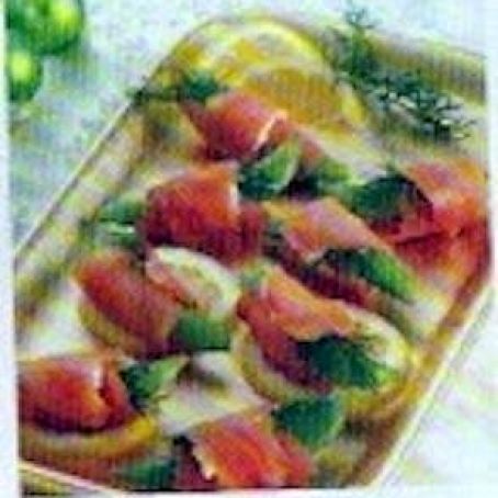 Smoked Salmon Wraps