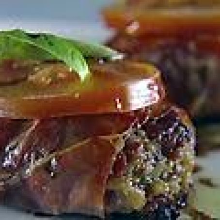 Prosciutto Lamb Burgers