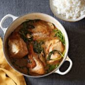 Coconut Milk-Braised Turkey with Rice