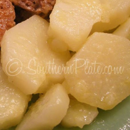 Butter Stewed Potatoes