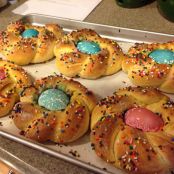 Easter Bread Rings