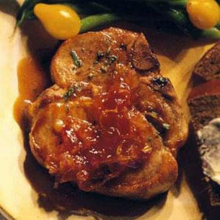 Apple-Glazed Pork Chops
