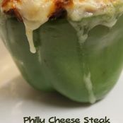 Peppers-Philly Cheese Steak Stuffed Pepper